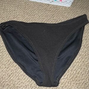 Black swim suit bottoms